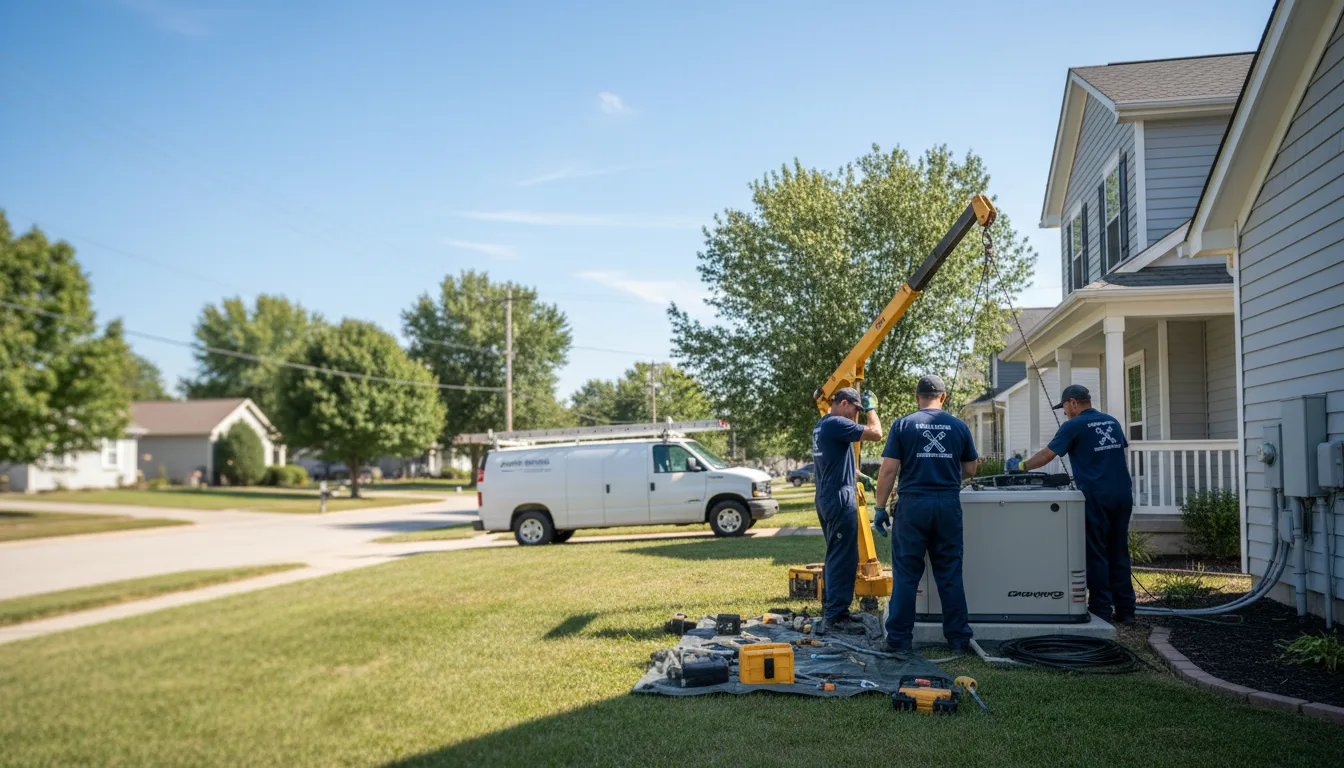 Generator Installation in Rice, TX near me